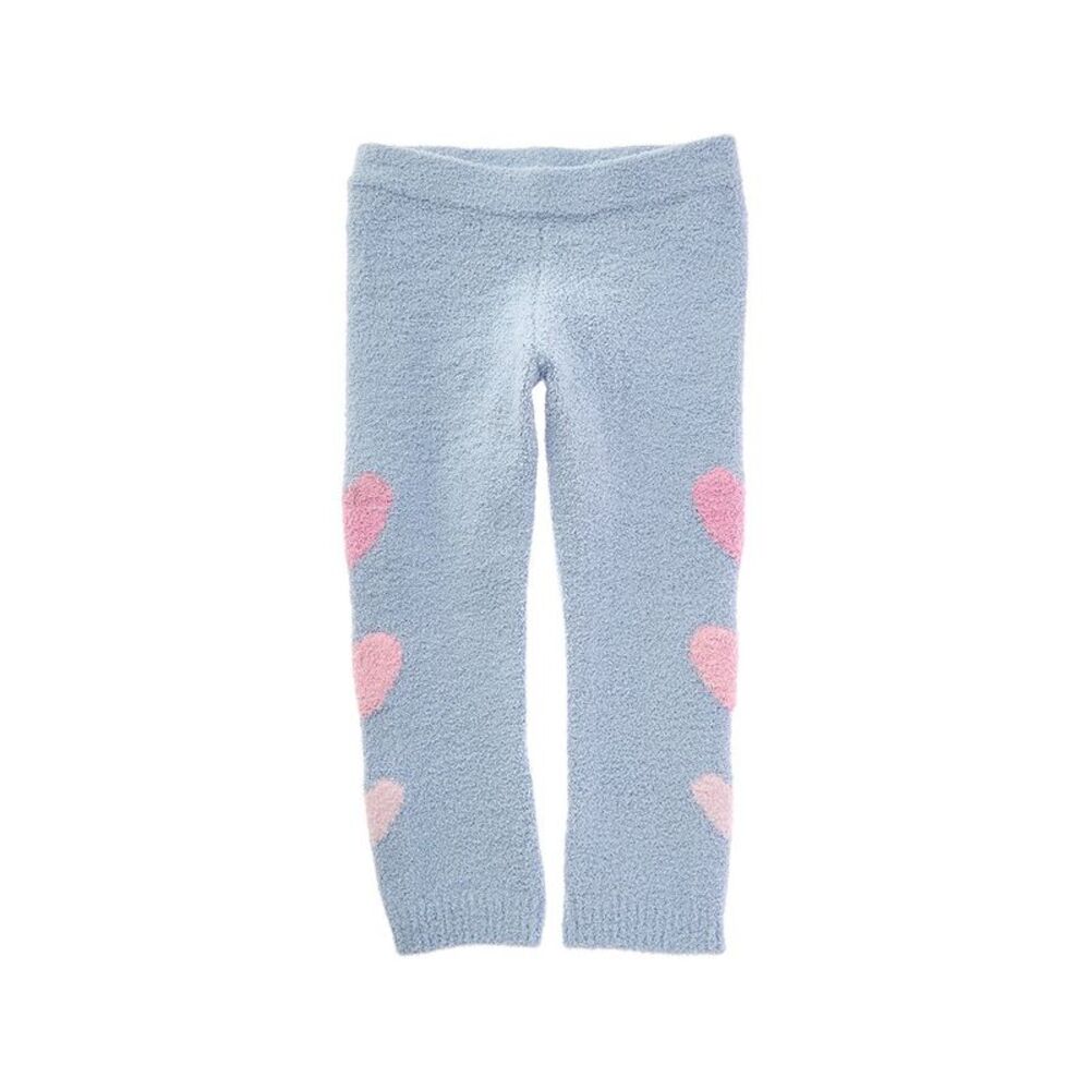 Chaser Girls  Fuzzy Fleece Knit Slim Legging, Blue